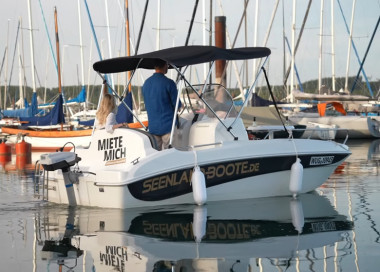 Elektrobootsverleih am Brombachsee