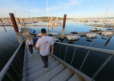 Elektrobootsverleih am Brombachsee
