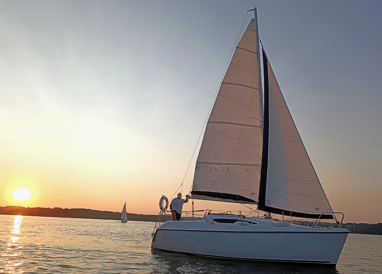 Segeln am Großen Brombachsee