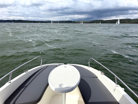 Wind am Brombachsee
