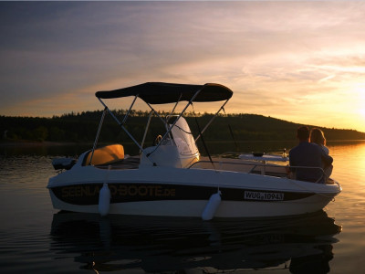 Bootsromantik am Brombachsee